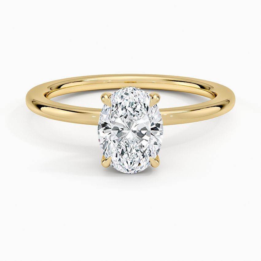 Audrey Perfect Fit Hidden Halo Diamond Ring