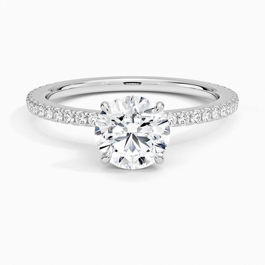 Demi Three-Quarter Coverage Diamond Ring