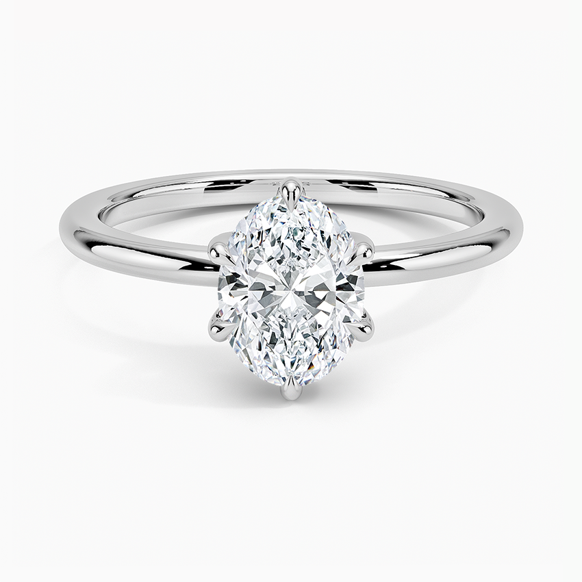 Fairmined 1.5mm Six-Prong Solitaire Ring