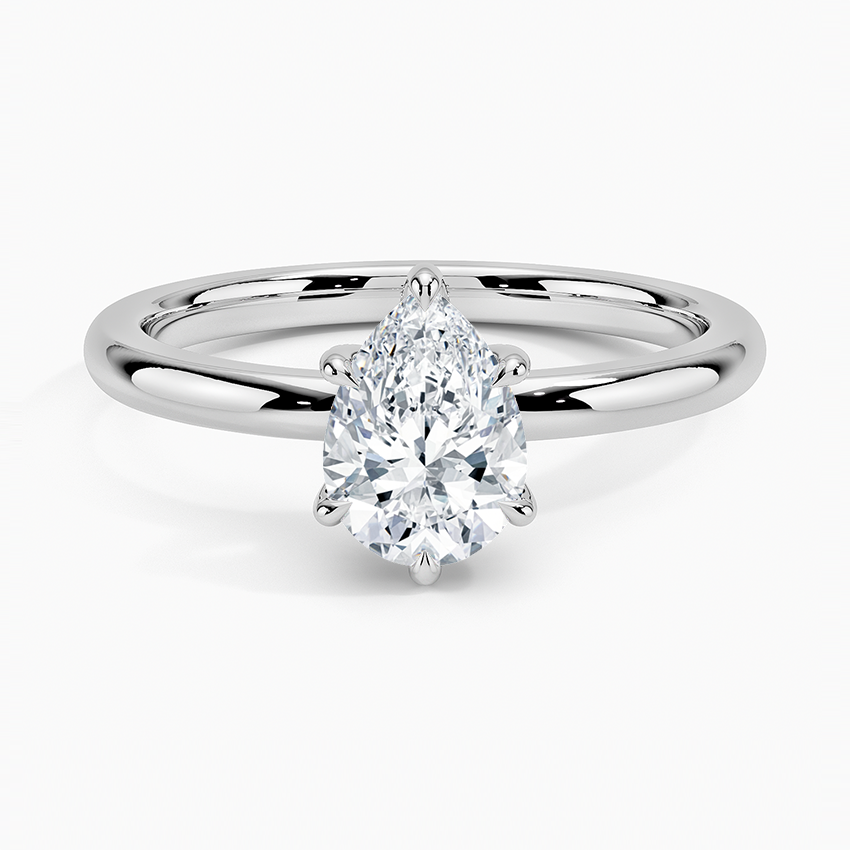 Fairmined 2mm Six-Prong Solitaire Ring