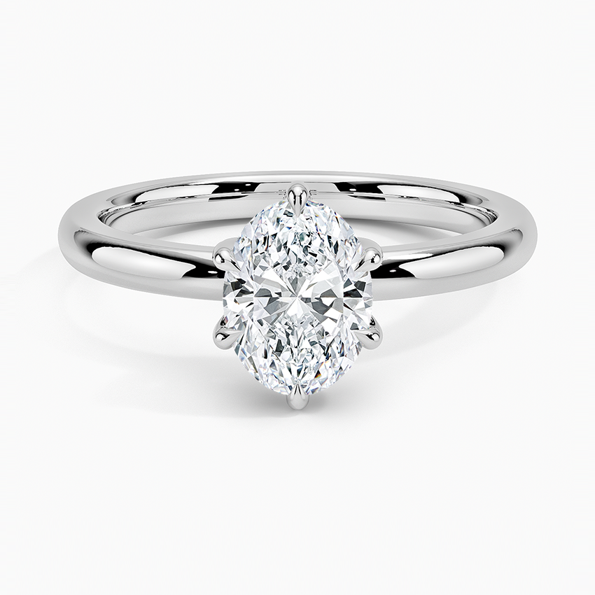 Fairmined 2mm Six-Prong Solitaire Ring