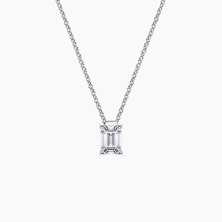 Floating Solitaire Pendant