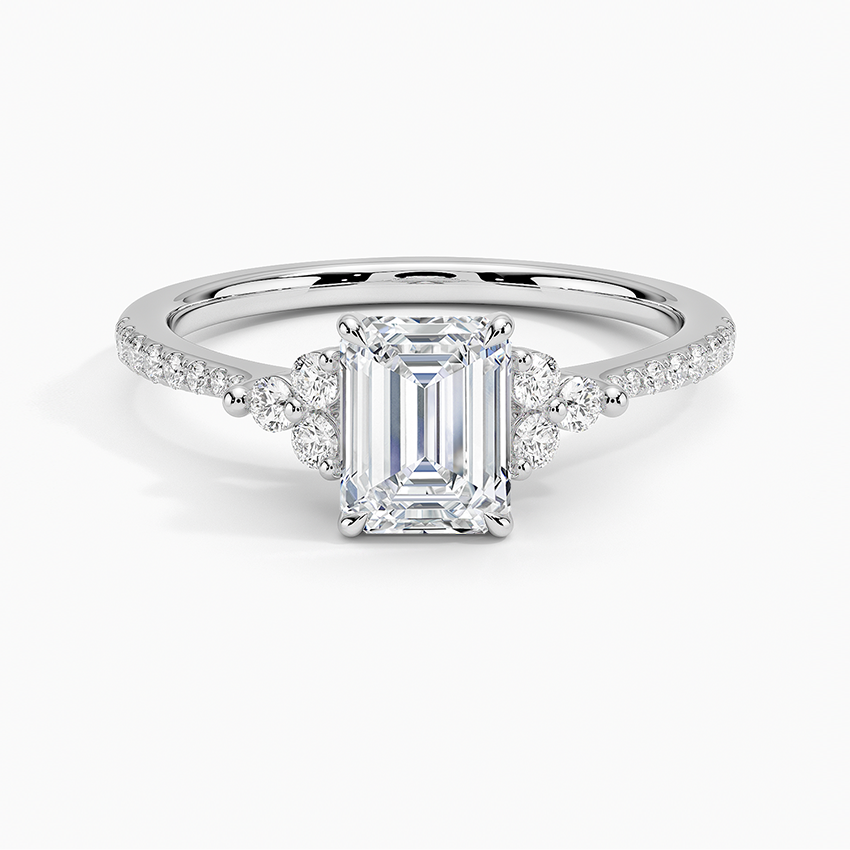 Melody Pavé Diamond Engagement Ring