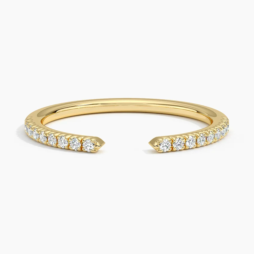 Sia Half Coverage Diamond Ring