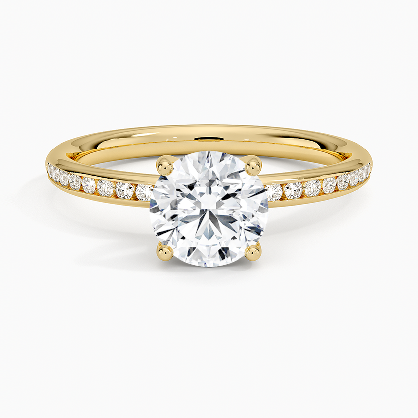 Tabitha Channel Set Diamond Ring