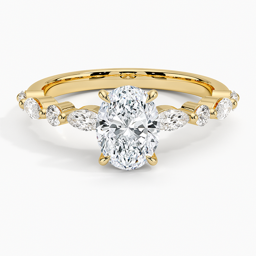 Versailles Half-Coverage Diamond Ring