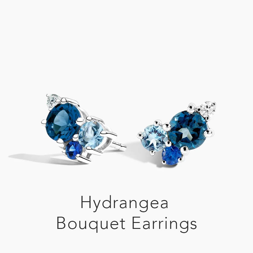 Hydrangea Bouquet Earrings