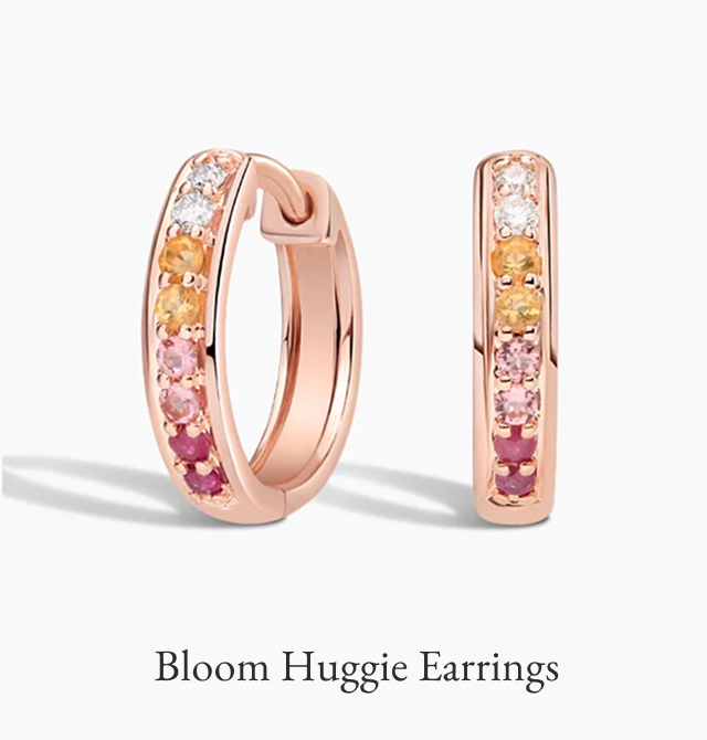 Bloom Huggie Earrings