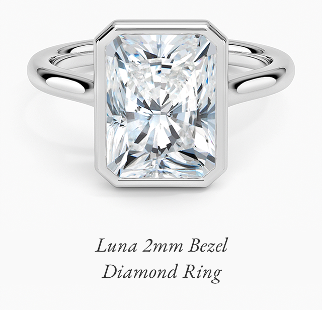 Luna 2mm Bezel Ring