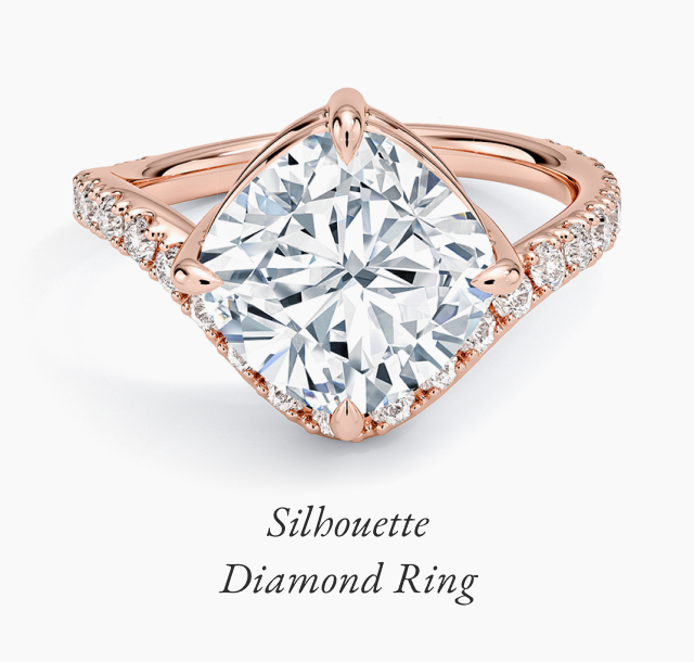 Silhouette Diamond Ring 
