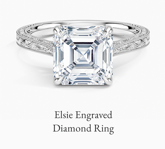 Elsie Engraved Ring