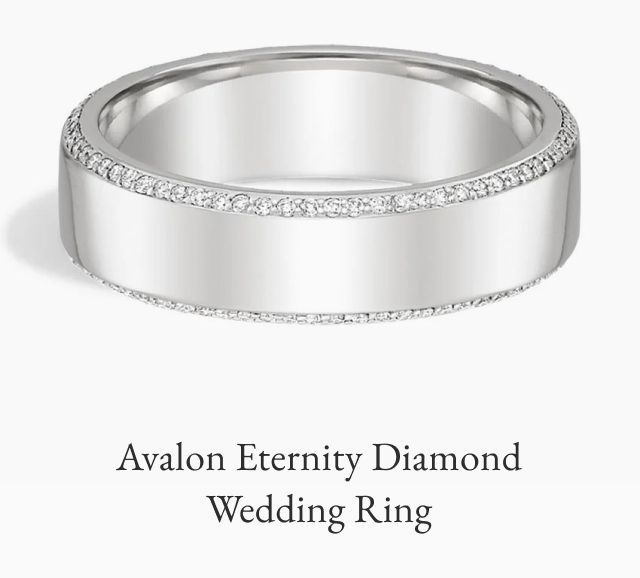 Avalon Eternity Diamond 6mm Wedding Ring 