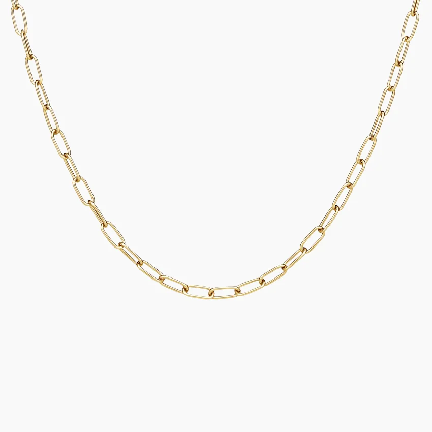 20 in. Fairmined Paperclip Chain Necklace