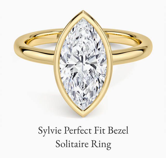 Sylvie Perfect Fit Bezel Solitaire Ring