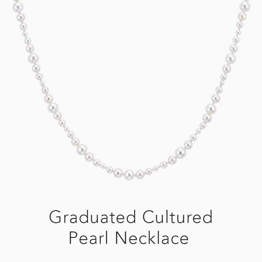 Graduated Cultured Pearl Necklace