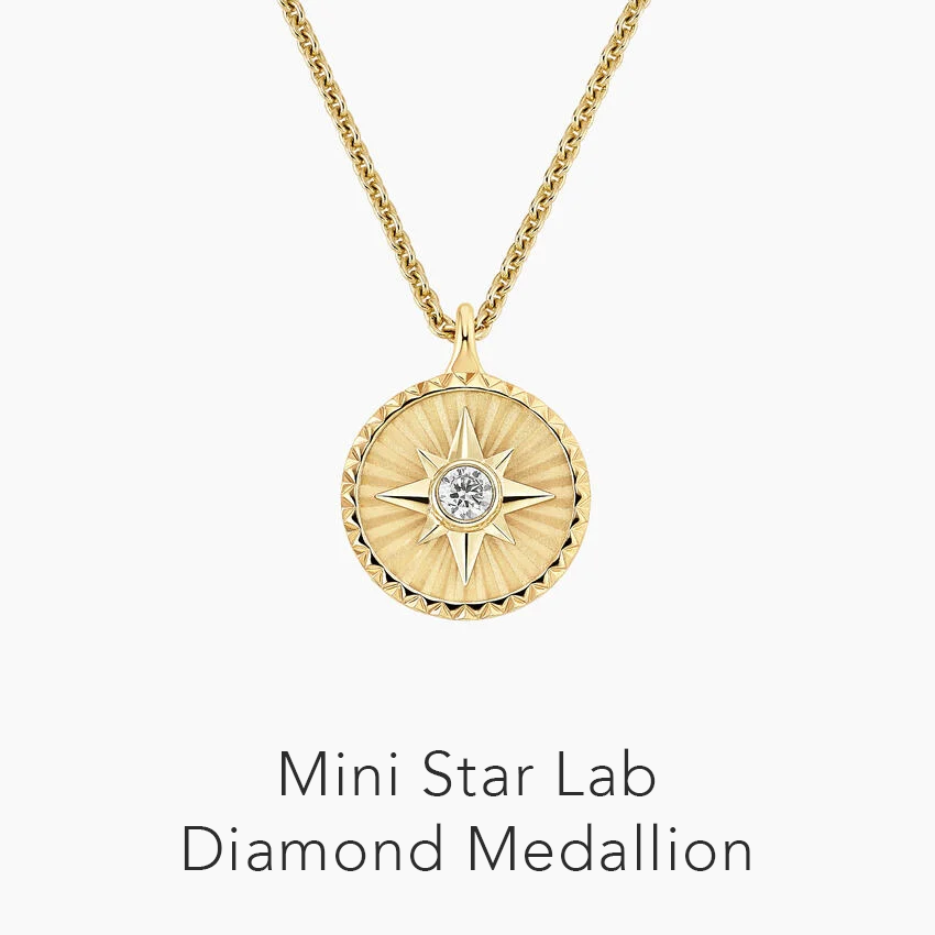 Mini Star Lab Diamond Medallion