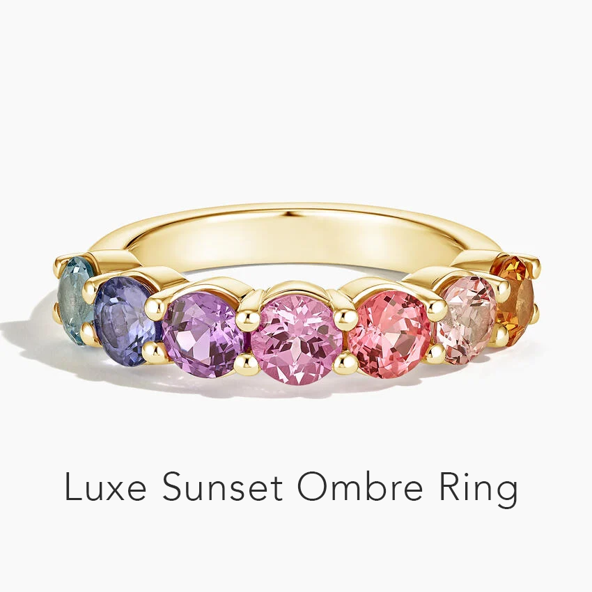 Luxe Sunset Ombre Ring