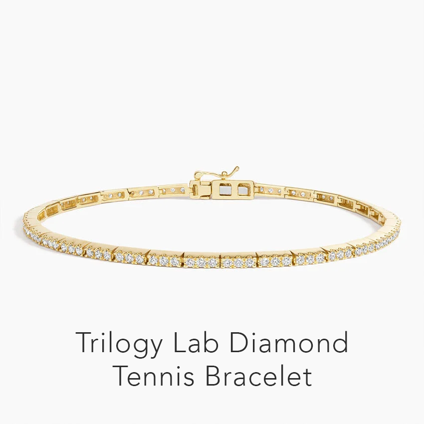 Trilogy 6.5 in. Lab Diamond Tennis Bracelet