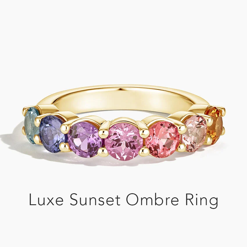 Luxe Sunset Ombre Ring 