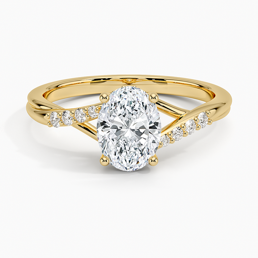 Chamise Hidden Halo Diamond Ring