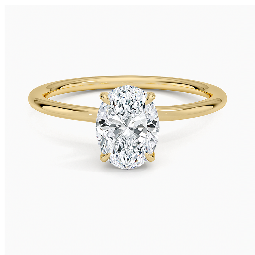 Entwined Solitaire Ring