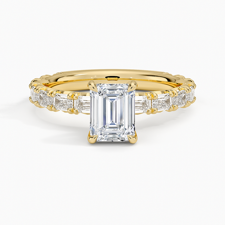 Nathalie Emerald-Cut Diamond Ring