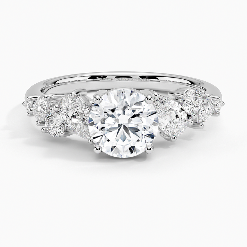 Olivetta Tapered Diamond Ring