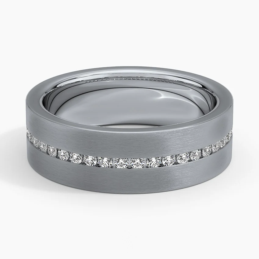 Tantalum Paxton Diamond 7mm Ring