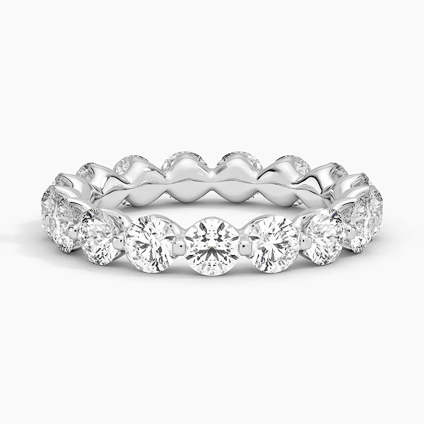 Riviera Lab Diamond Eternity Ring