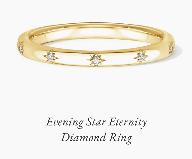 Evening Star Eternity Diamond Ring