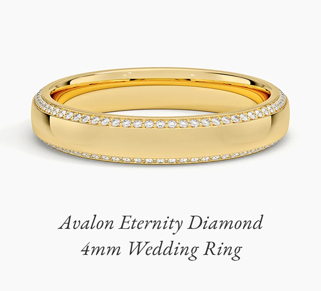 Avalon Eternity Diamond 4mm Wedding Ring 