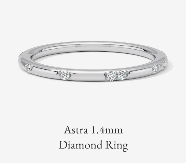 Astra 1.4mm Diamond Ring