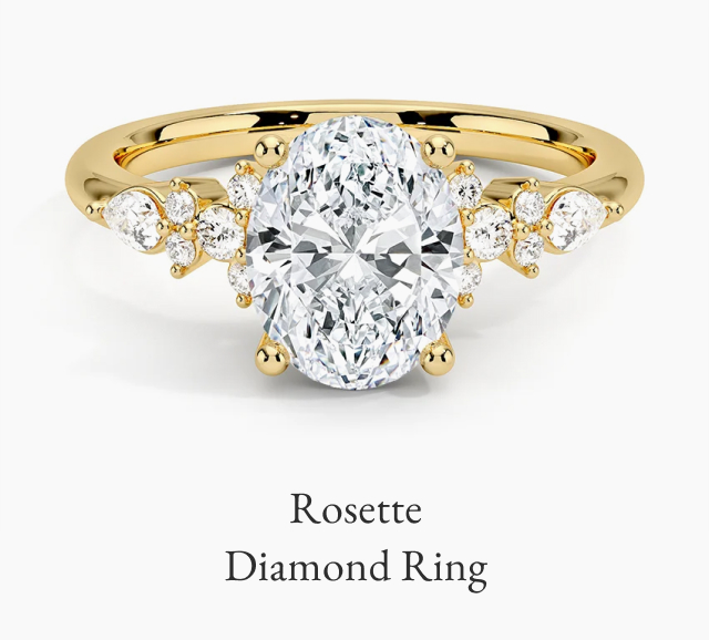 Rosette Diamond Ring