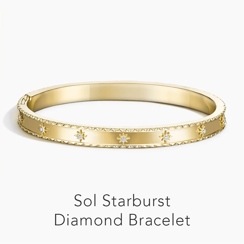 Sol Starburst Diamond 6.5 in. Bracelet