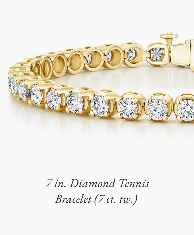 7 in. Diamond Tennis Bracelet
