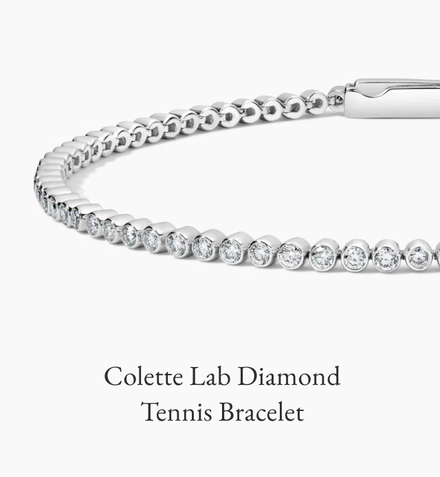 Colette Lab Diamond Tennis Bracelet