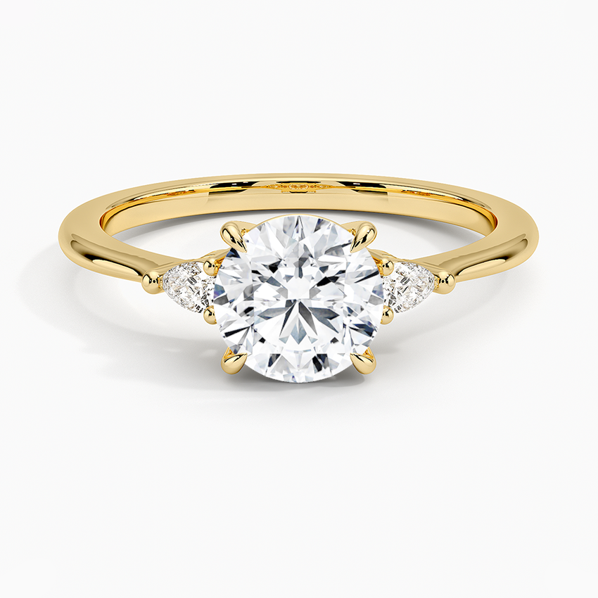 Aria Three Stone Diamond Ring