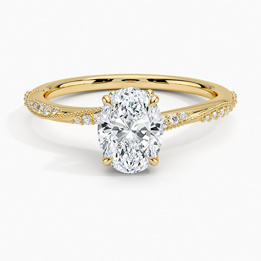 Camellia Hidden Accent Diamond Ring