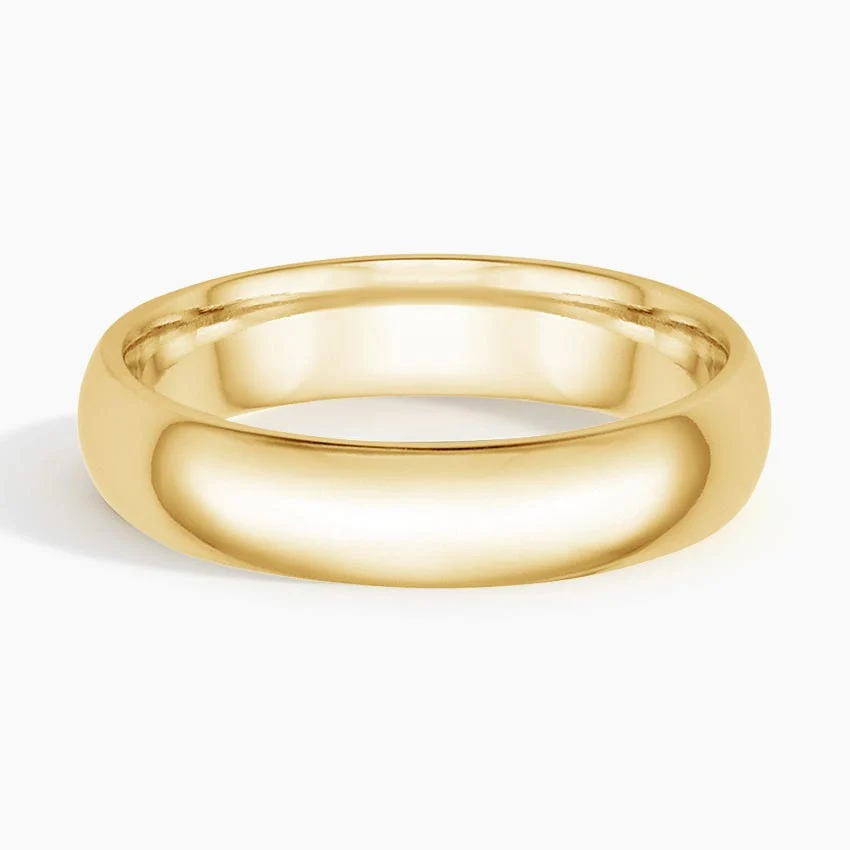 Comfort Fit 5mm Wedding Ring