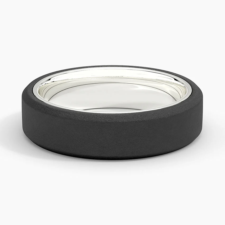 Jett Black 6mm Ring