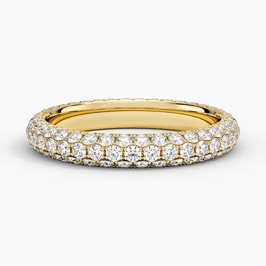 Luxe Valencia Lab Diamond Eternity Ring 