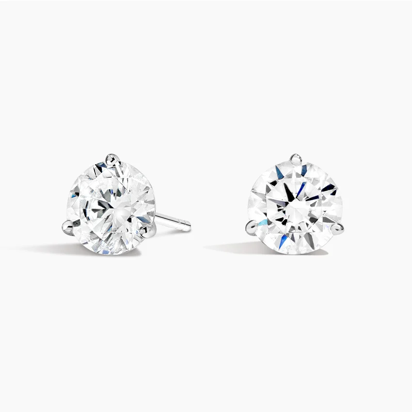 Perfect Martini Diamond Stud Earrings 