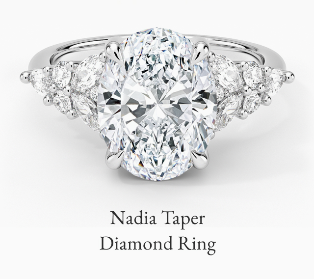 Nadia Taper Diamond Ring