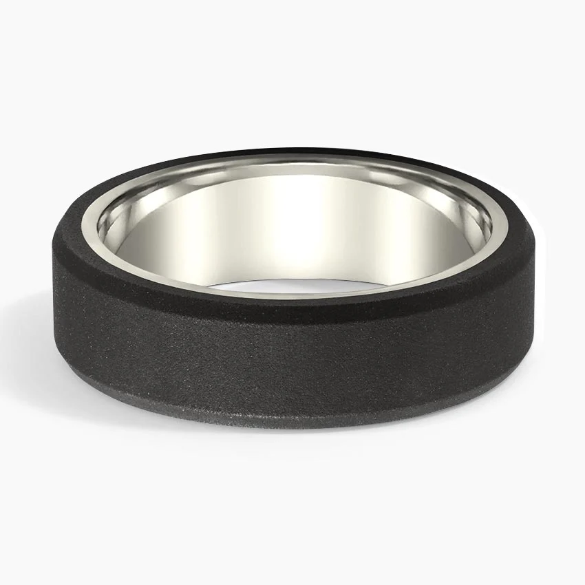 Jett Black 7mm Ring