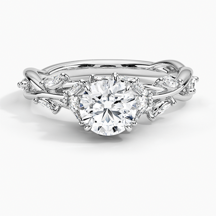 Secret Garden Diamond Engagement Ring