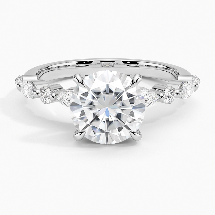 Moissanite Versailles Lab Diamond Ring