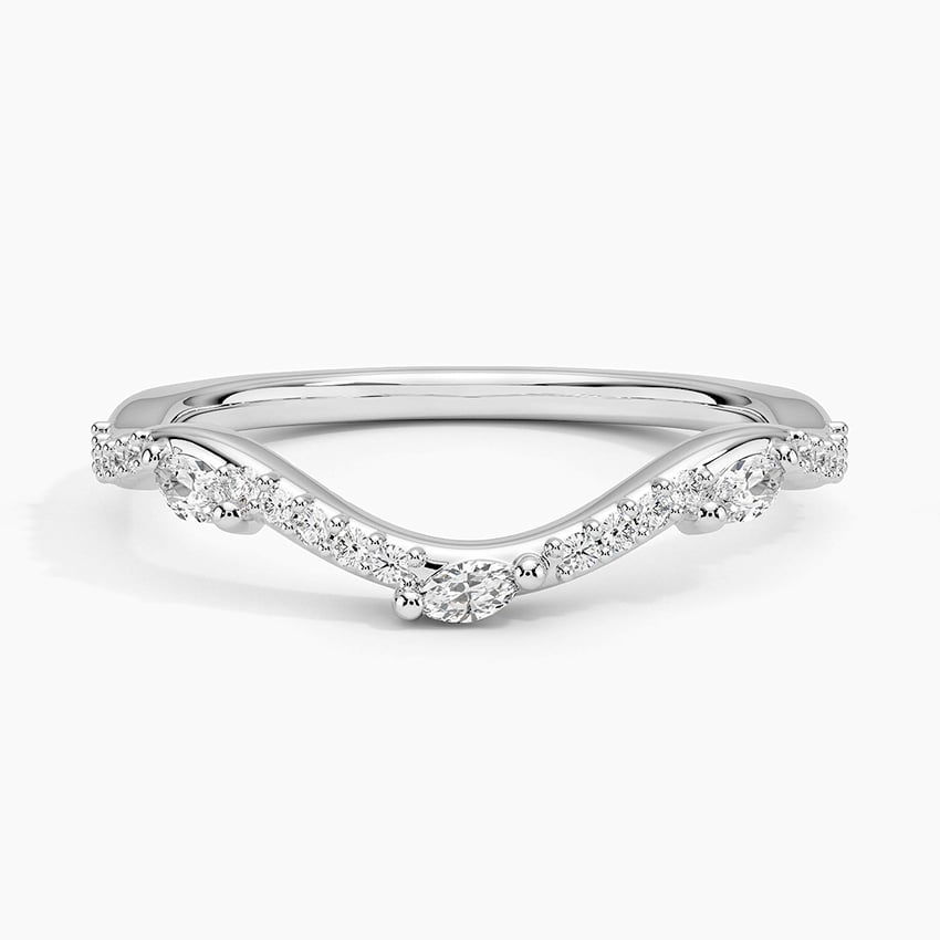 Luxe Willow Contour Diamond Ring