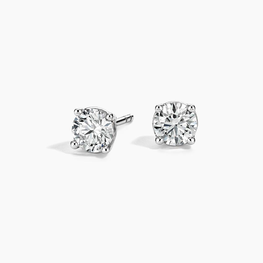 Perfect 4-Prong Lab Diamond Stud Earrings (1 ct. tw.)