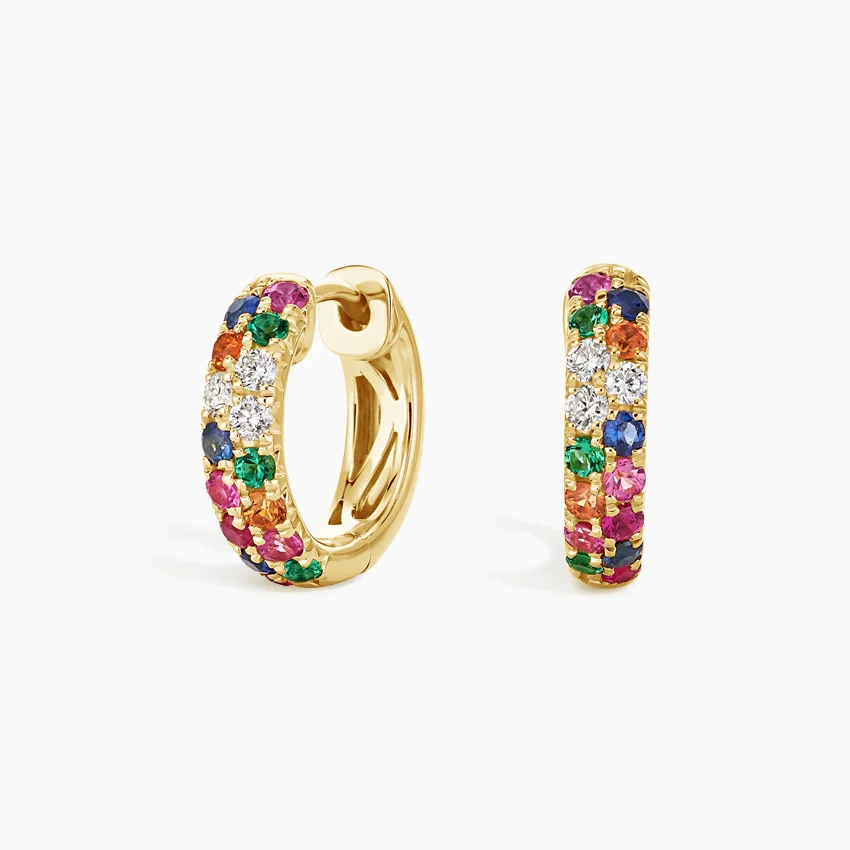 Carnaval Hoop Earrings