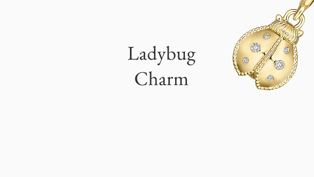 Ladybug Diamond Charm